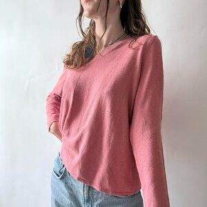 Basic Comfy V Neck Sweater